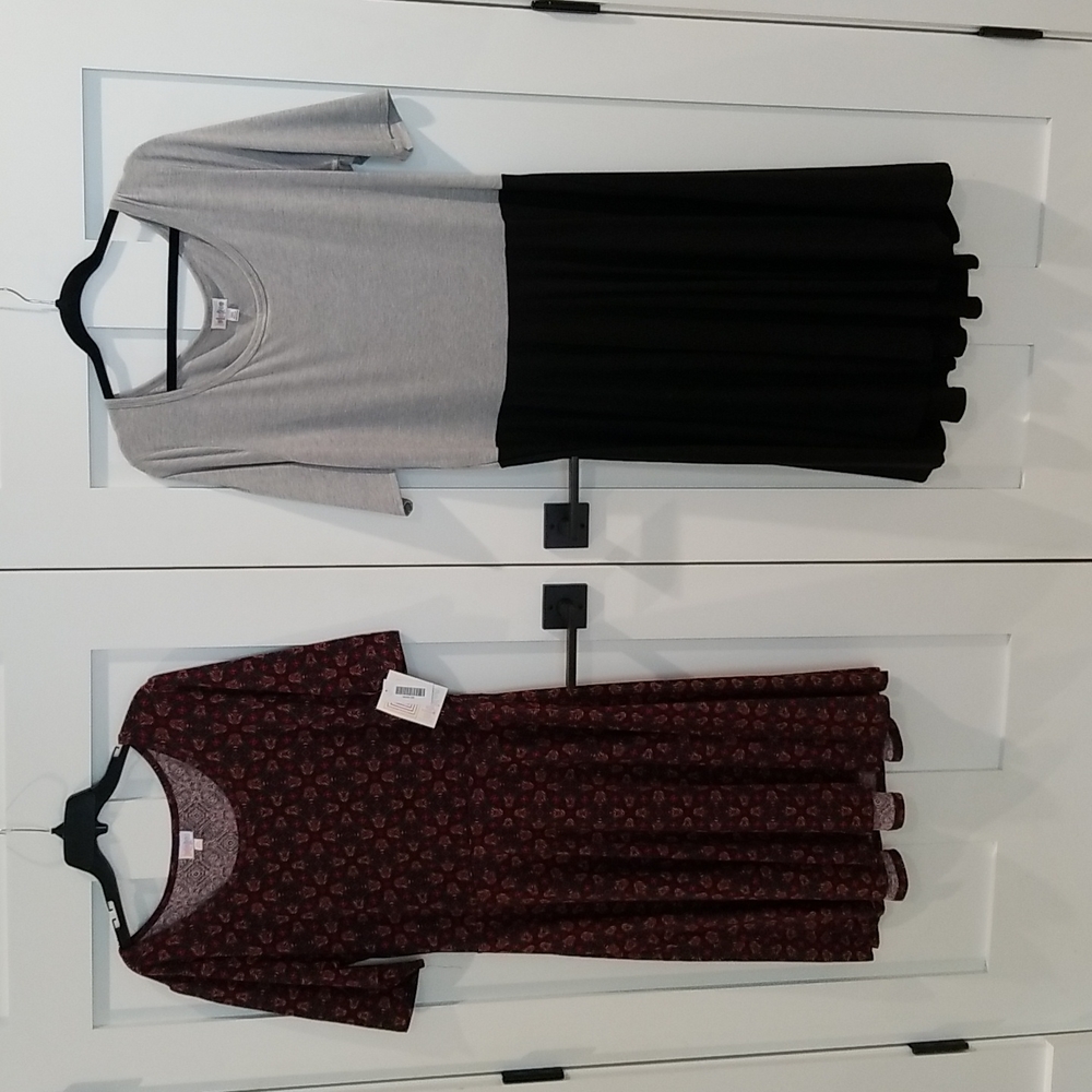 2 LuLaRoe dresses size 3XL